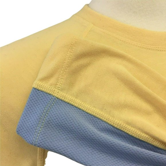 Trueflies Fly Fishing Shirt Mens M Yellow Blue Breathable L/S Medium - Picture 8 of 12